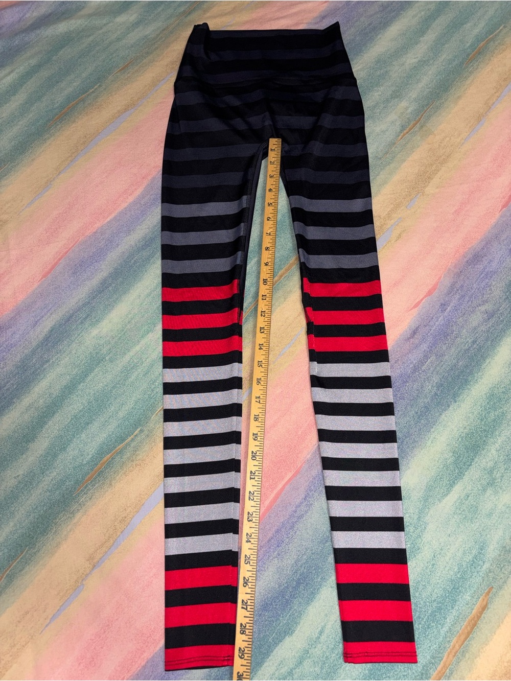 K Deer | Legging Jennifer Stripe Full Length Yoga size S - Picture 4 of 4